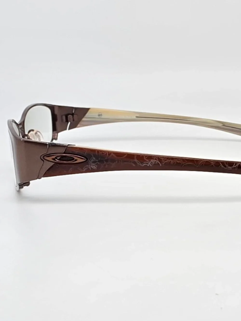 Oakley 12-049 Coto 4.0 Polished Chocolate Titanium Eyeglasses Frame 51-15-130
